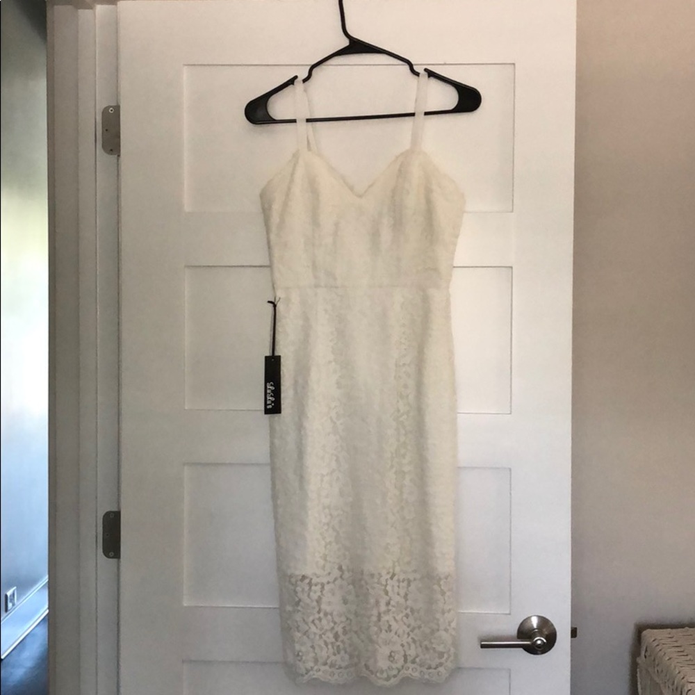 White LuLus dress